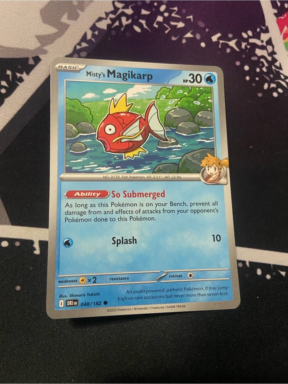 Misty's Magikarp (Card Number 048/182) Destined Rivals